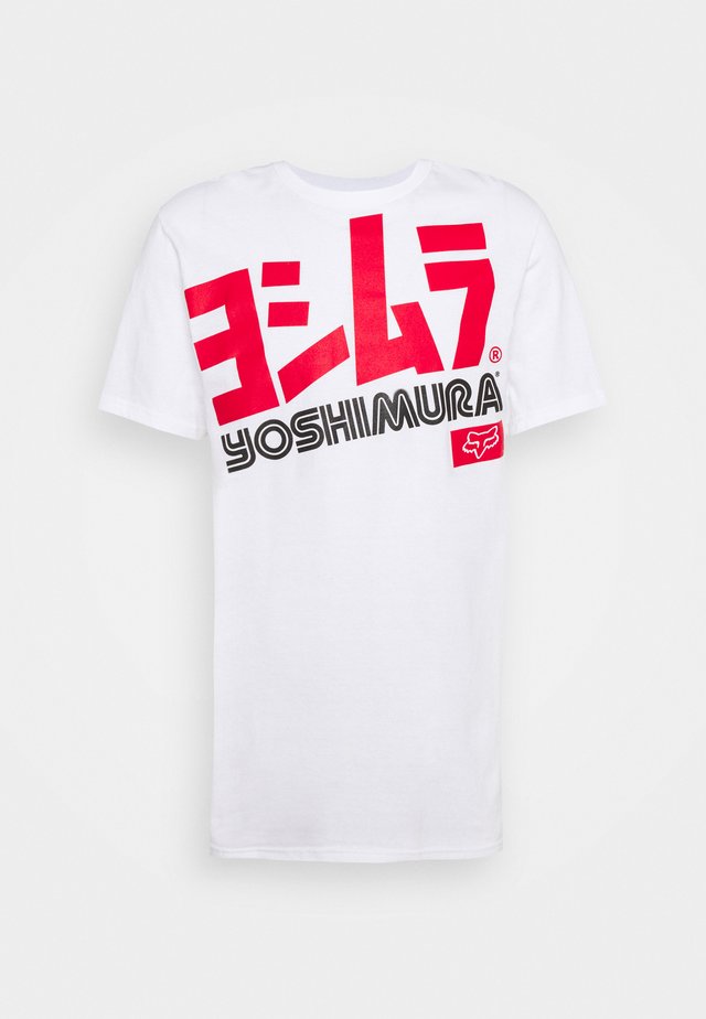 YOSHIMURA OVERSIZED TEE - T-shirts med print - white