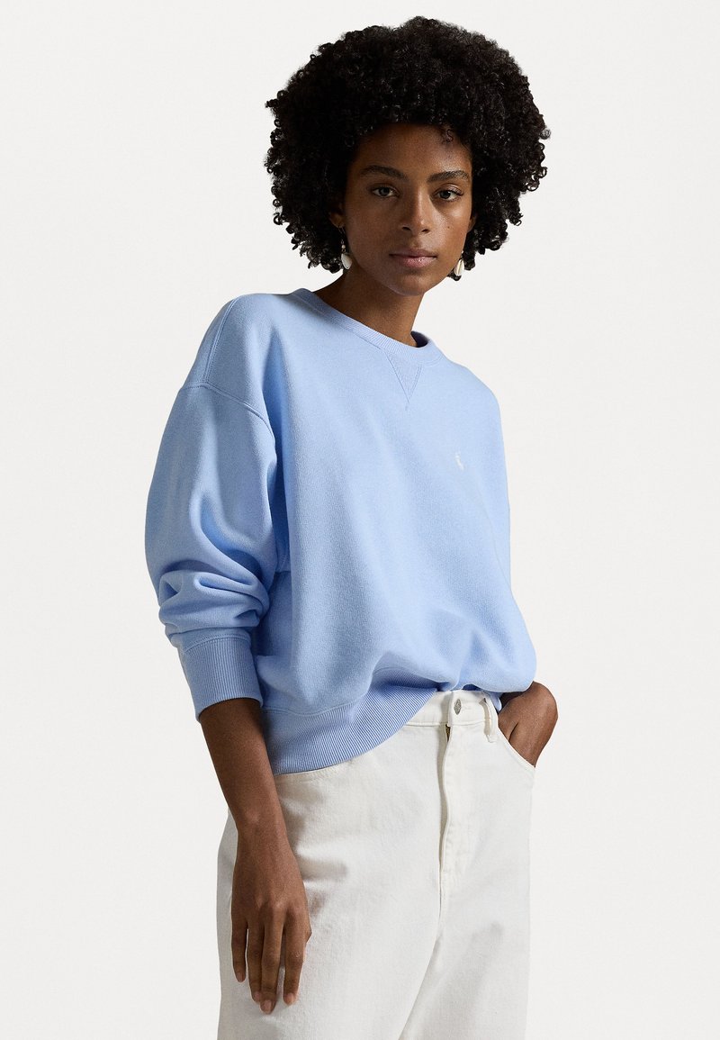 Polo Ralph Lauren FLEECE CREWNECK PULLOVER - Ikdienas džemperis - office blue