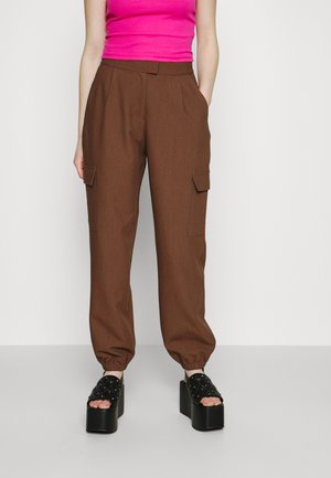 Envii COCONUT PANTS - Pantalon cargo - chestnut