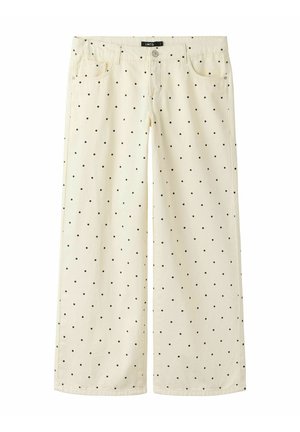 LMTD HOSE WIDE LEG - Jeans relaxed fit - antique white