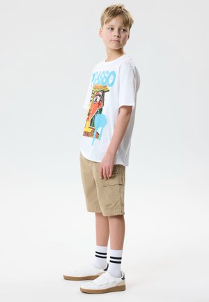 TWO SOON Cargo trousers - chinchilla