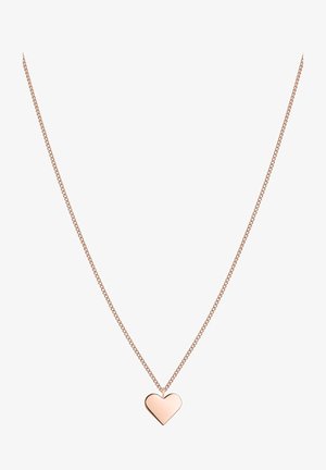 Necklace - rose gold-coloured