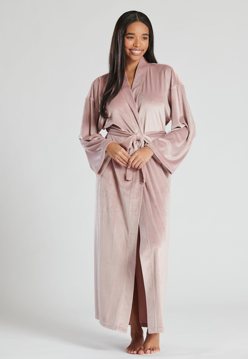 Loungeable DUSKY LONG RO Dressing gown pink Zalando.de