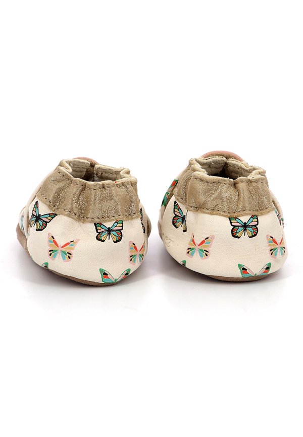 CHAUSSONS CRAZY – Krabbelschuh – blanc