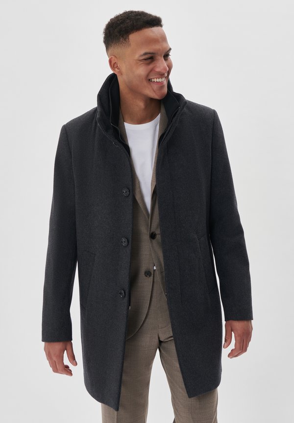 MAHARVEY MIDI INNER QUILETED PADDING - Klassischer Mantel