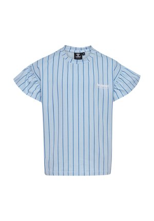 Hummel KASANDRA  - T-shirt imprimé - skyway