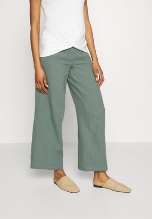 VMMNATALI PANT  - Tygbyxor - laurel wreath
