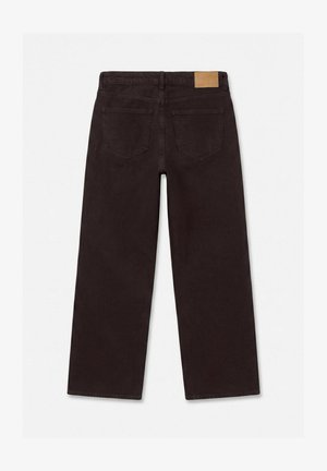 Vero Moda, WIDE-FIT JEANS VMVANESSA LOW RISE WIDE LEG FIT JEANS - Wide Leg - chocolate torte