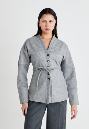 VMKLEO - Kardigán - light grey melange