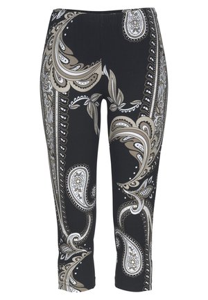 LASCANA Shorts - schwarz-bedruckt