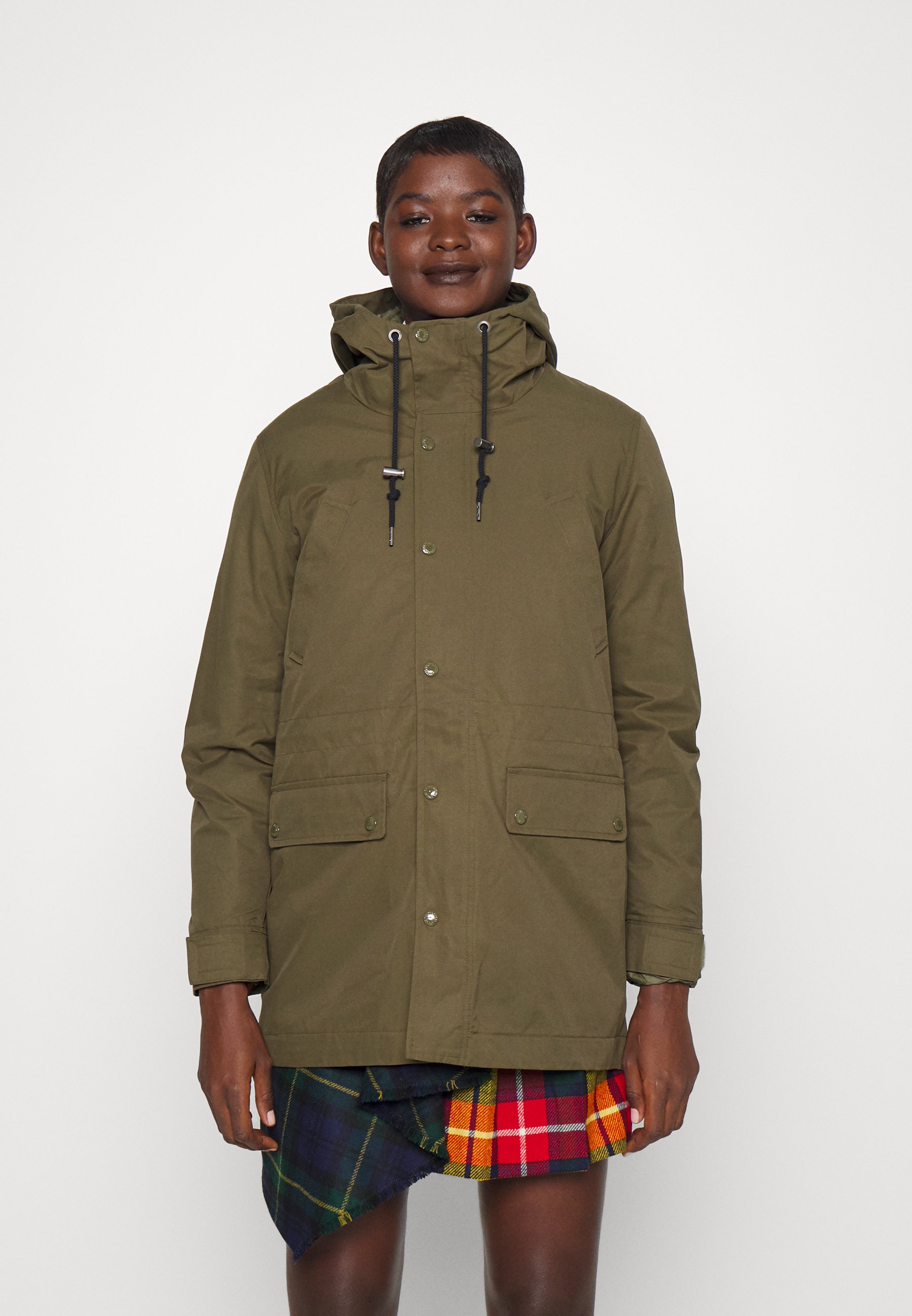 ralph lauren green women's coat