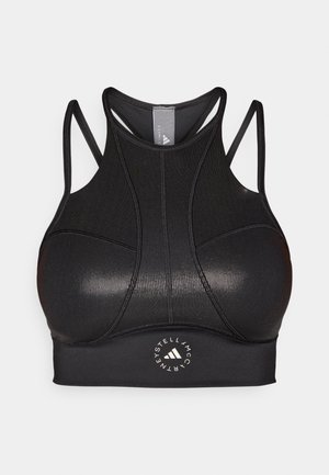 adidas by Stella McCartney Sport-bh met light support - black