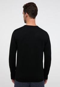 Eterna UNIFARBENER  - Maglione - schwarz