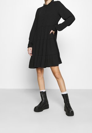Shirt dress - black