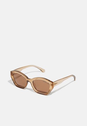 BEL AIR - Sunglasses - brown transparent/brown solid back mirror