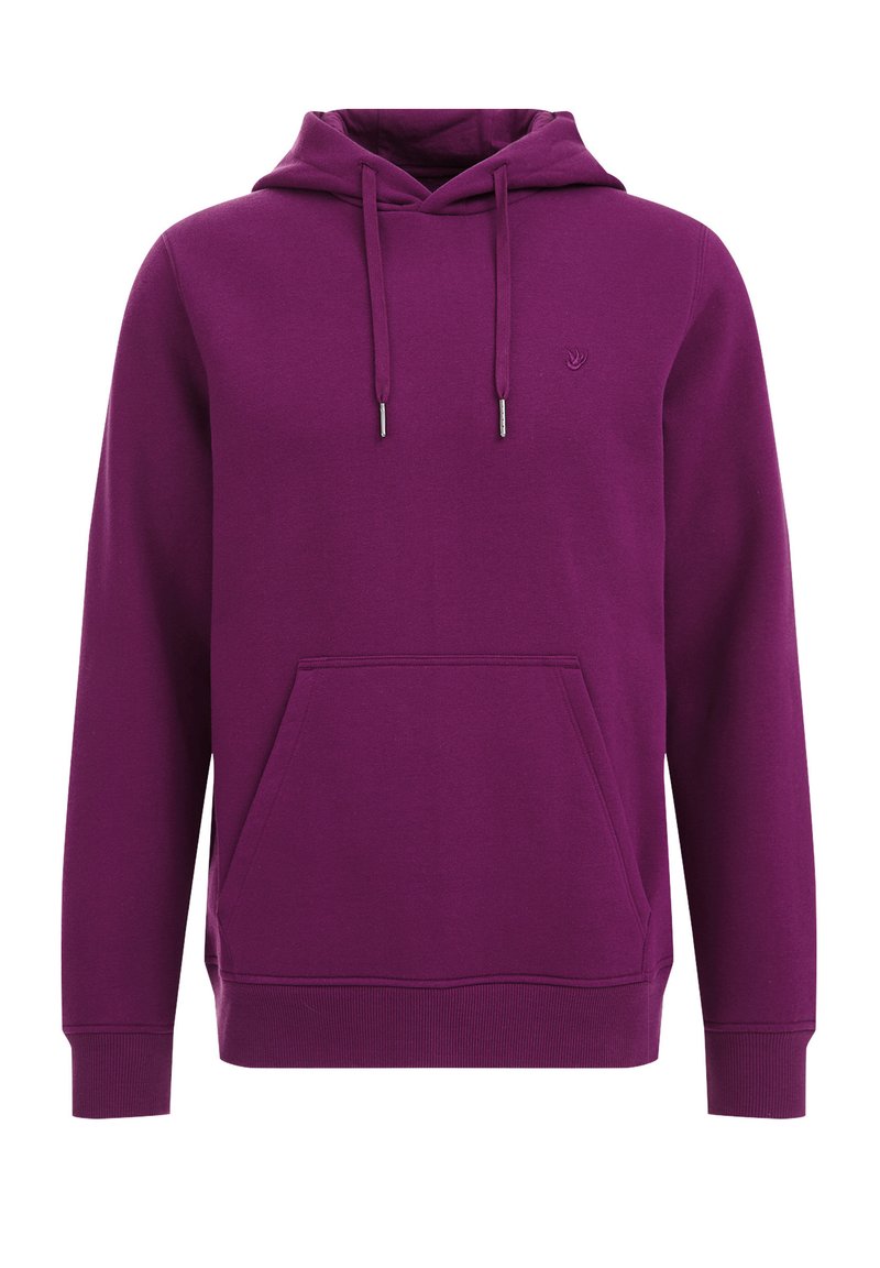 WE Fashion MET CAPUCHON - Hoodie - violet/dark purple - Zalando.de