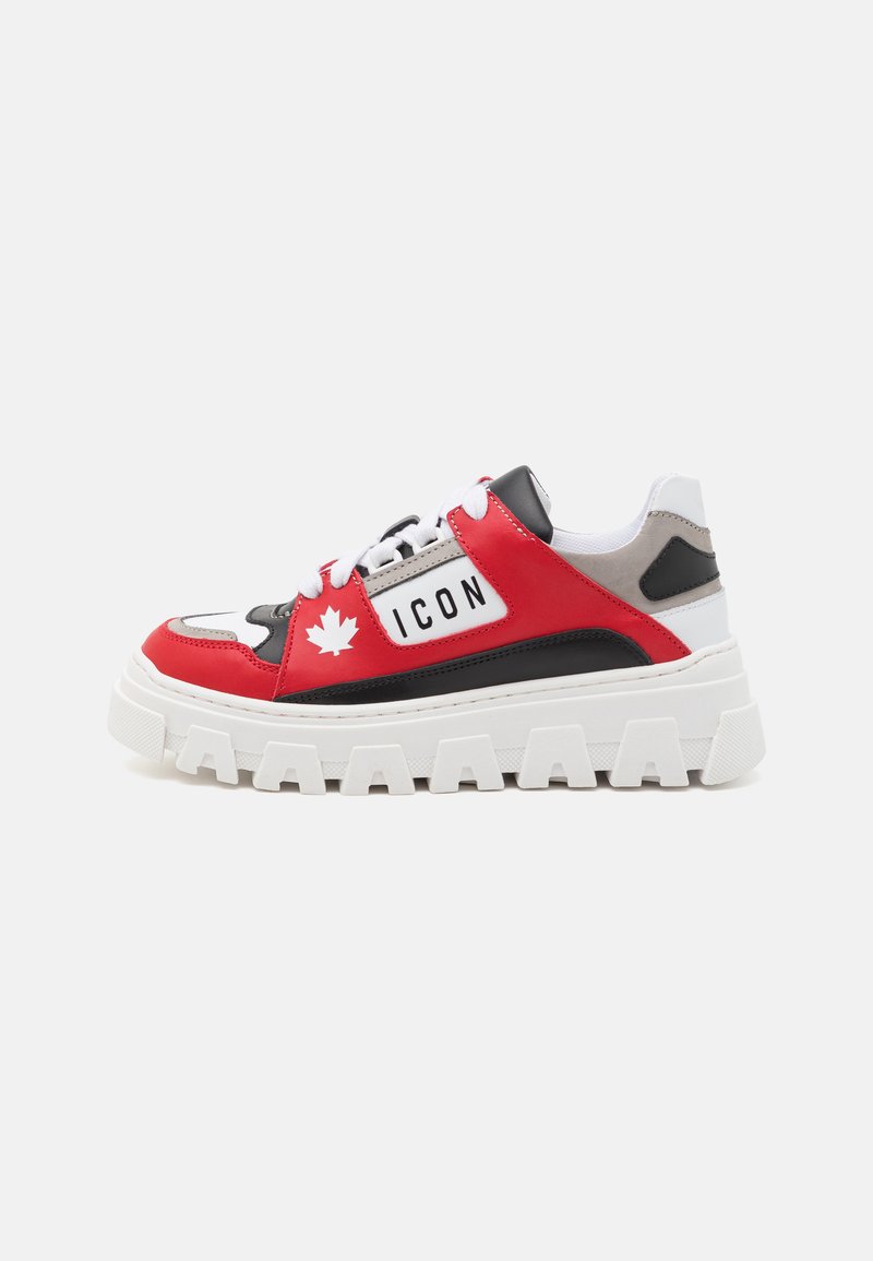 Dsquared2 - UNISEX - Sneakers laag - red/white/grey/black, Vergroten