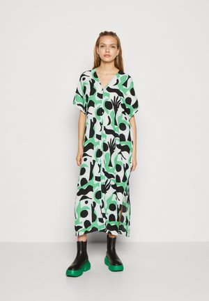 Monki Φόρεμα πουκάμισο - turquoise light green