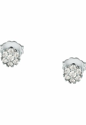 CHRIST Ohrringe - weißgoldfarben