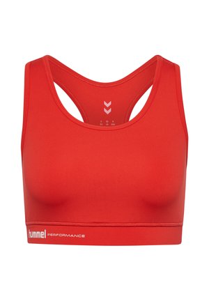 PULSE - Sports-BH'er med medium støtte - cayenne