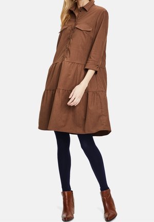 Skjortekjole - brown