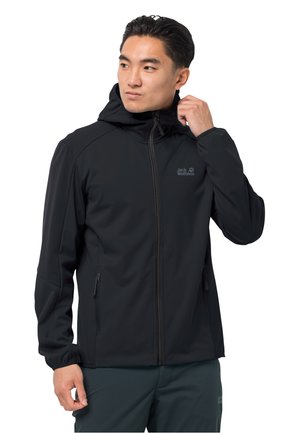 GO HIKE - Soft shell jacket - black