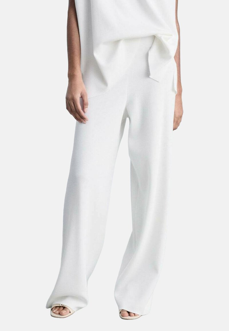 Mango ANNE-A - Pantaloni - white