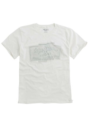 Pepe Jeans IZZO - T-shirts print - off white