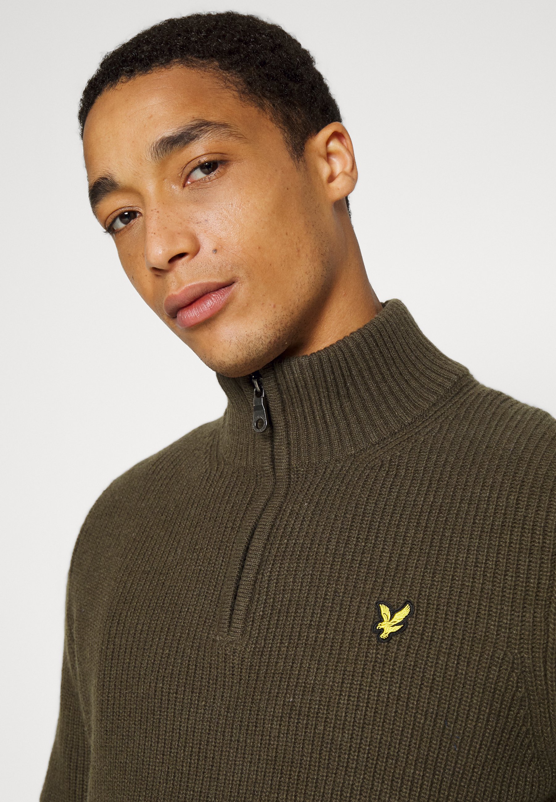 lyle and scott zip jumper