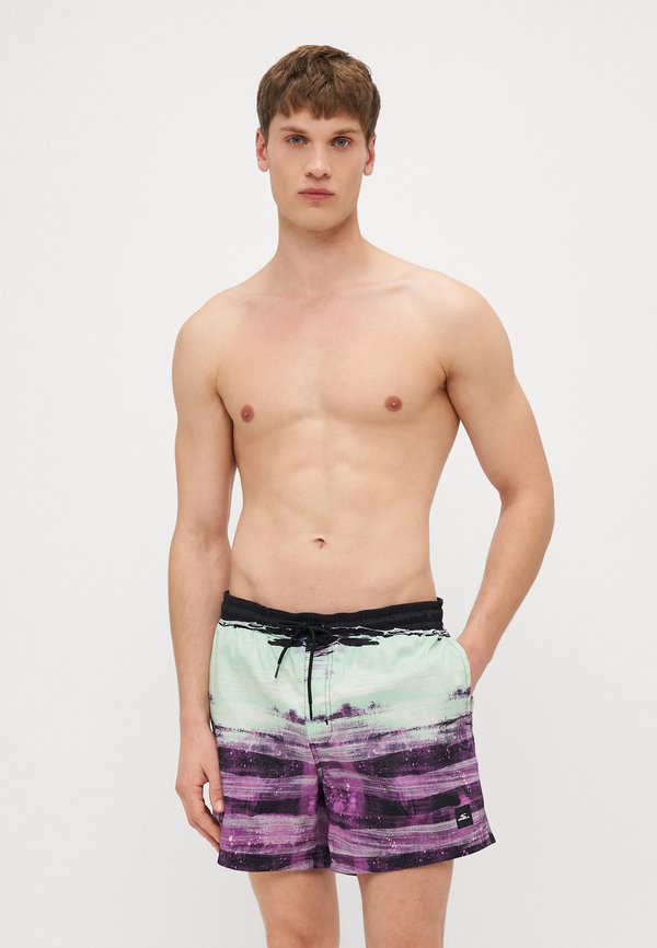 CALI GRADIENT - Swimming shorts - purple3