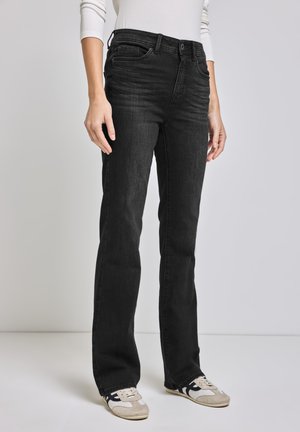 Bootcut jeans - schwarz