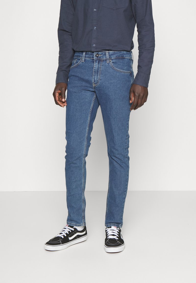 Chemise En Denim Bleu Only & Sons - Coupe Slim, Taille M, Manches Longues, 100% Coton, Neuve étiquetée
