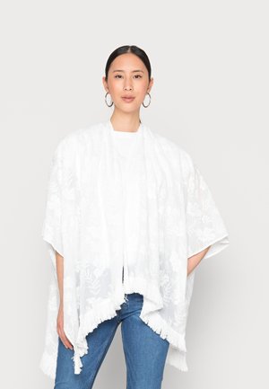 KAFTAN MATCHING EMBRO CLARA - Cape - white