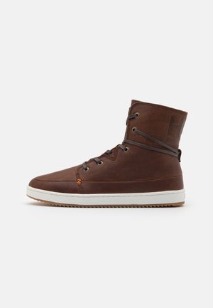 Vysoké tenisky - dark brown