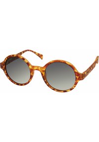 Urban Classics - ACCESSOIRES RETRO FUNK UC - Sunglasses - brown leo green Thumbnail Image 1