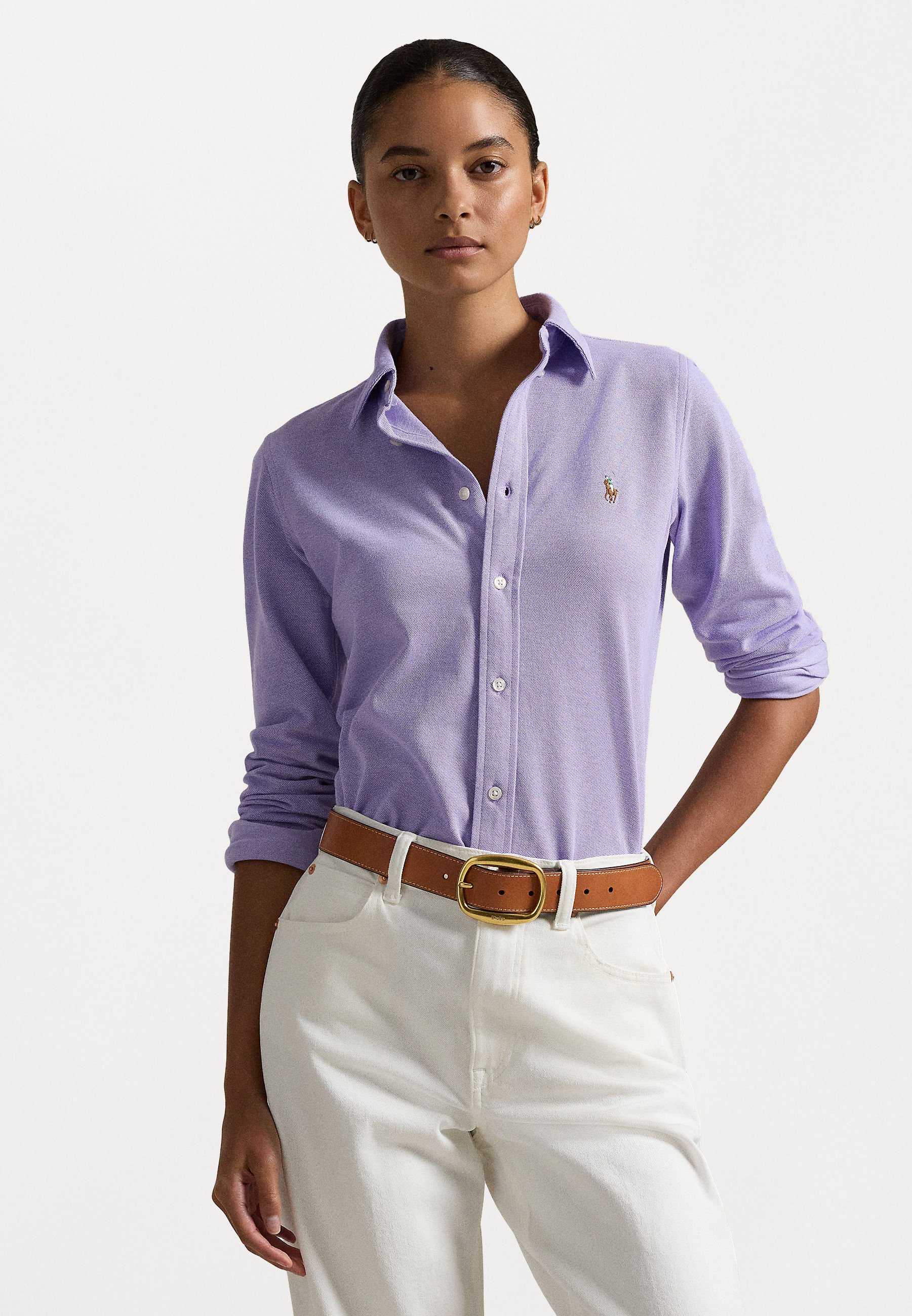 Tommy Hilfiger Camicia Donna A Righe Con Ricamo | Francavilla Moda - 4