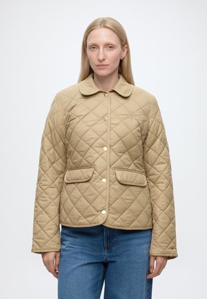 Tommy Hilfiger LW PADDED SLIM QUILTED JACKET - PADDED QUILTED - Lagana jakna - camel