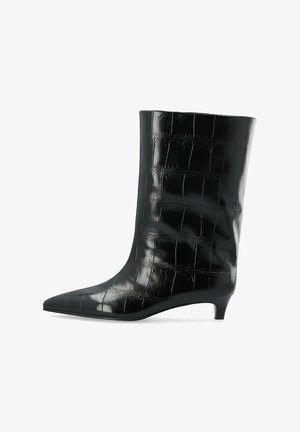 Bianco, BOOTS BIAAMELIA WIDE SHAFT - Bottes - blackcroco