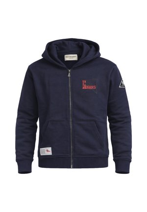CON ZIP - Felpa con zip - dark blue