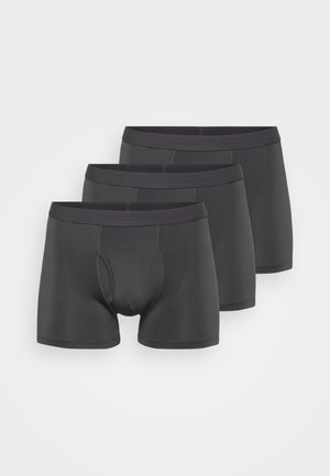Pier One LIGHTWEIGHT 3 PACK - Trunks - dark grey