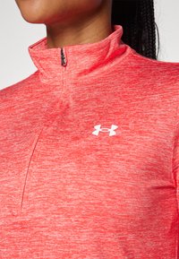 Under Armour TECH TWIST - Long sleeved top - red solstice/white