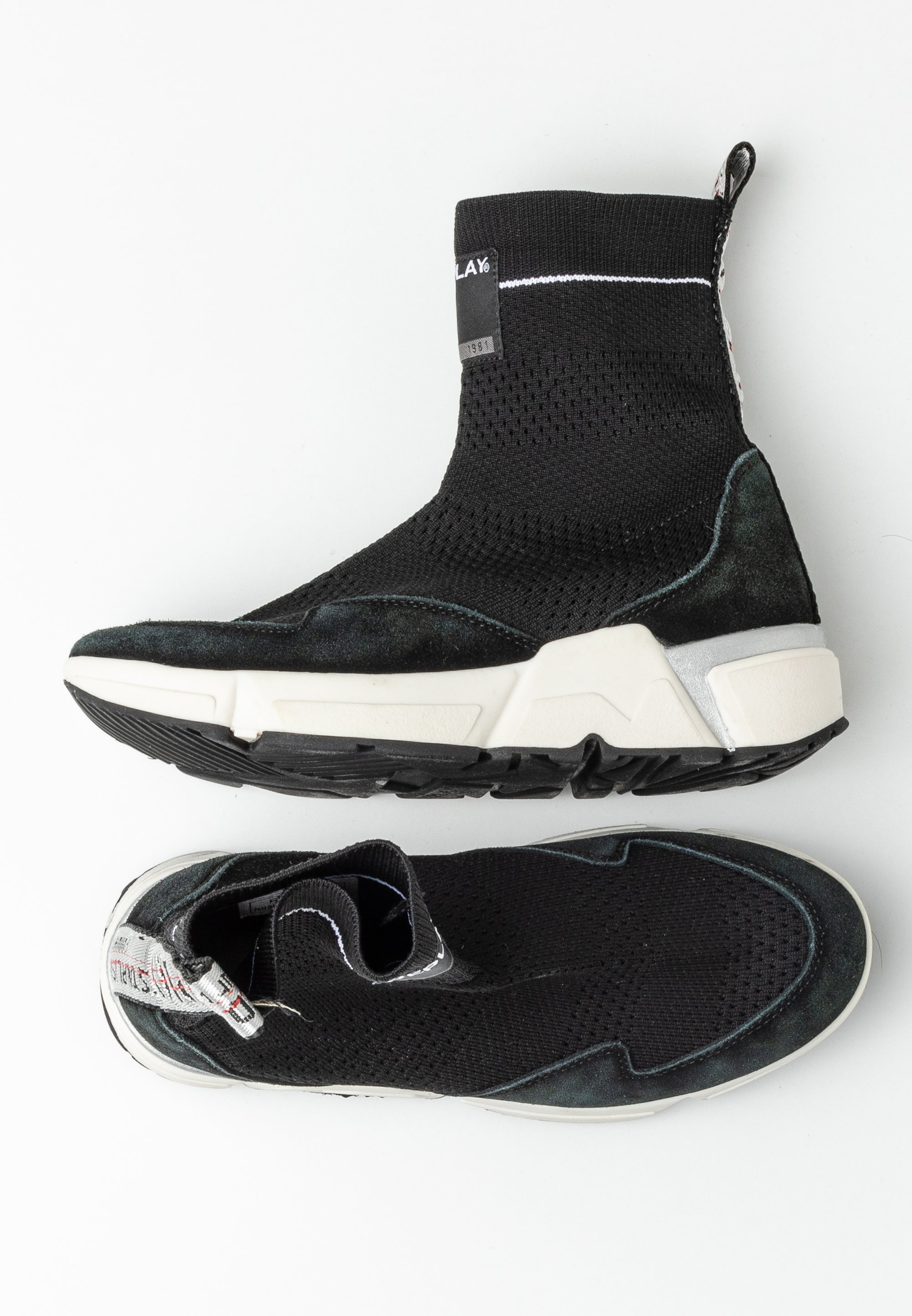 Replay Sneakers high black/sort (Pre-owned) - Main Image