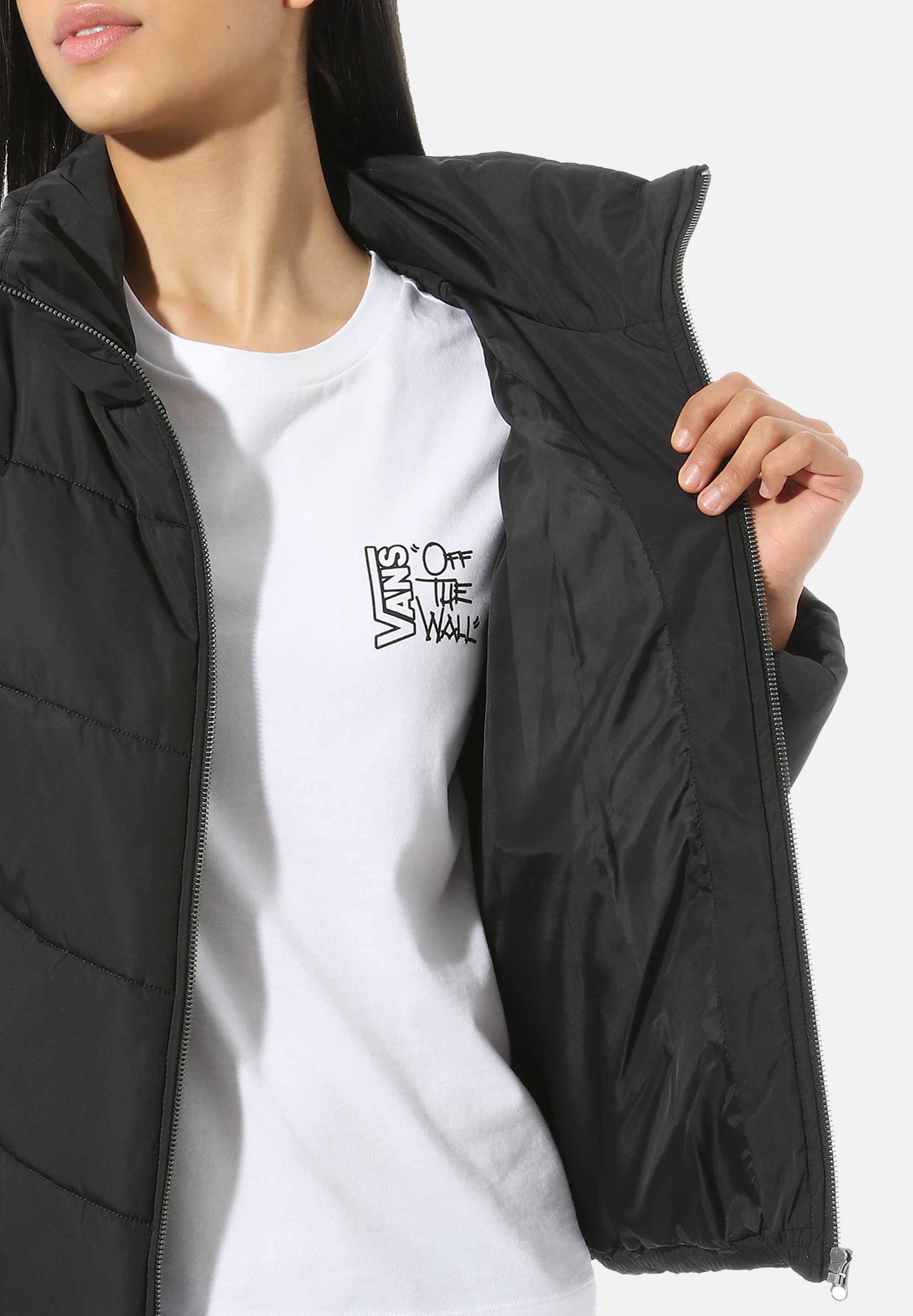 veste vans noir femme