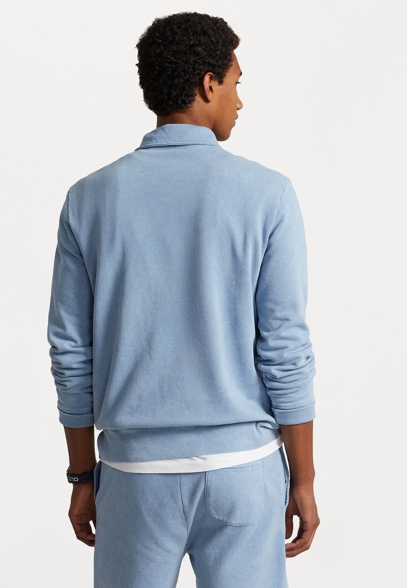 Polo Ralph Lauren - LOOPBACK FLEECE QUARTER ZIP SWEATSHIRT - Sweatshirt - channel blue, Agrandir