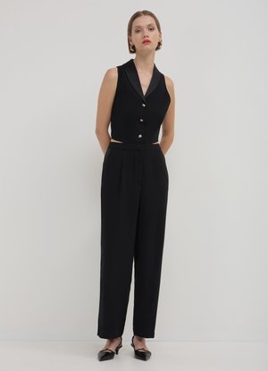 CUT OUT  - Jumpsuit - nero