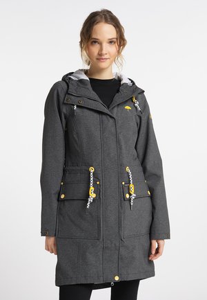 SCHMUDDELWEDDA HALEE - Parka - anthrazit melange