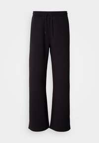 STRAIGHT - Tracksuit bottoms - dark navy