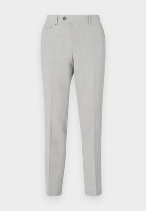 BOSS GENIUS - Trousers - open grey