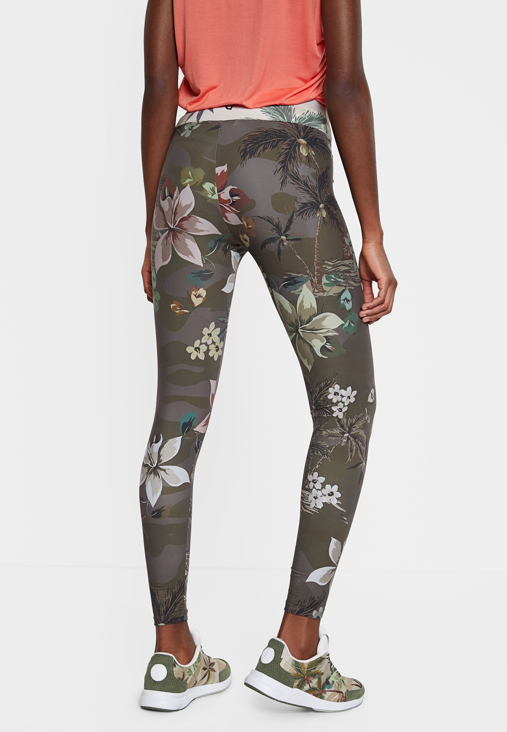 Desigual Leggings - green/verde - Zalando.it