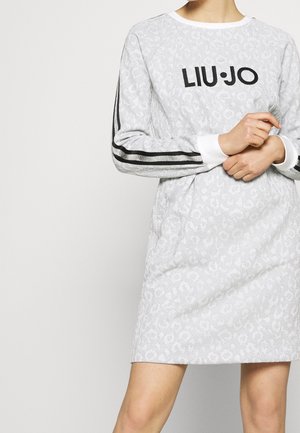 Jerseykleid - white